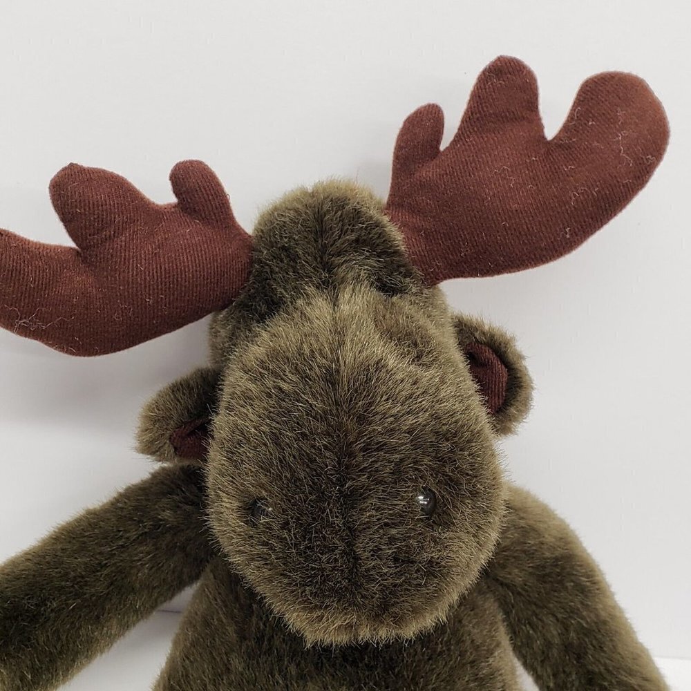 Adopt a Bear Factory 18" Brown Moose Stuffed Animal Vintage 2000 Plush - Picture 3 of 5